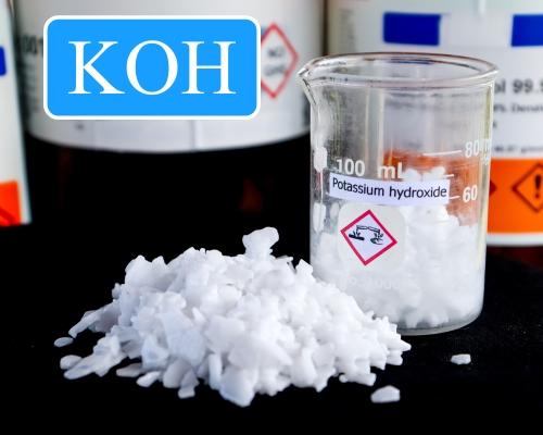 Hình minh họa bao hóa chất kiềm dạng rắn